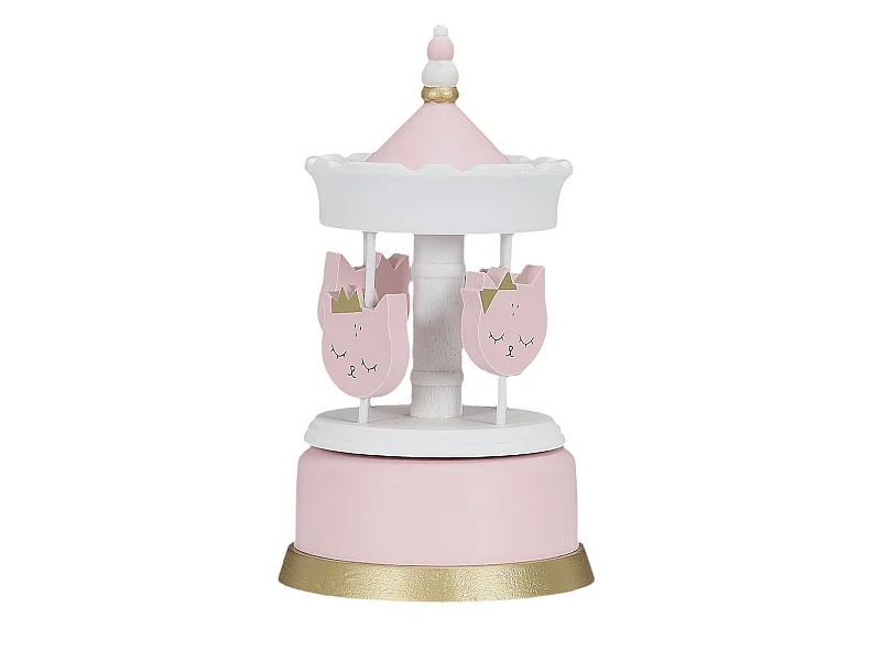 Carroussel musical en bois pour enfant