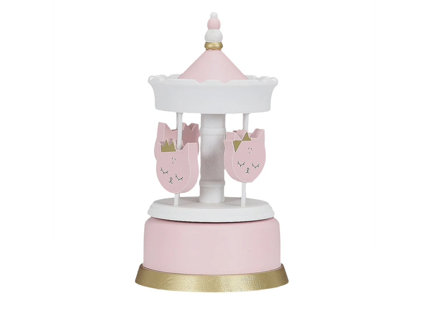 Carroussel musical en bois pour enfant