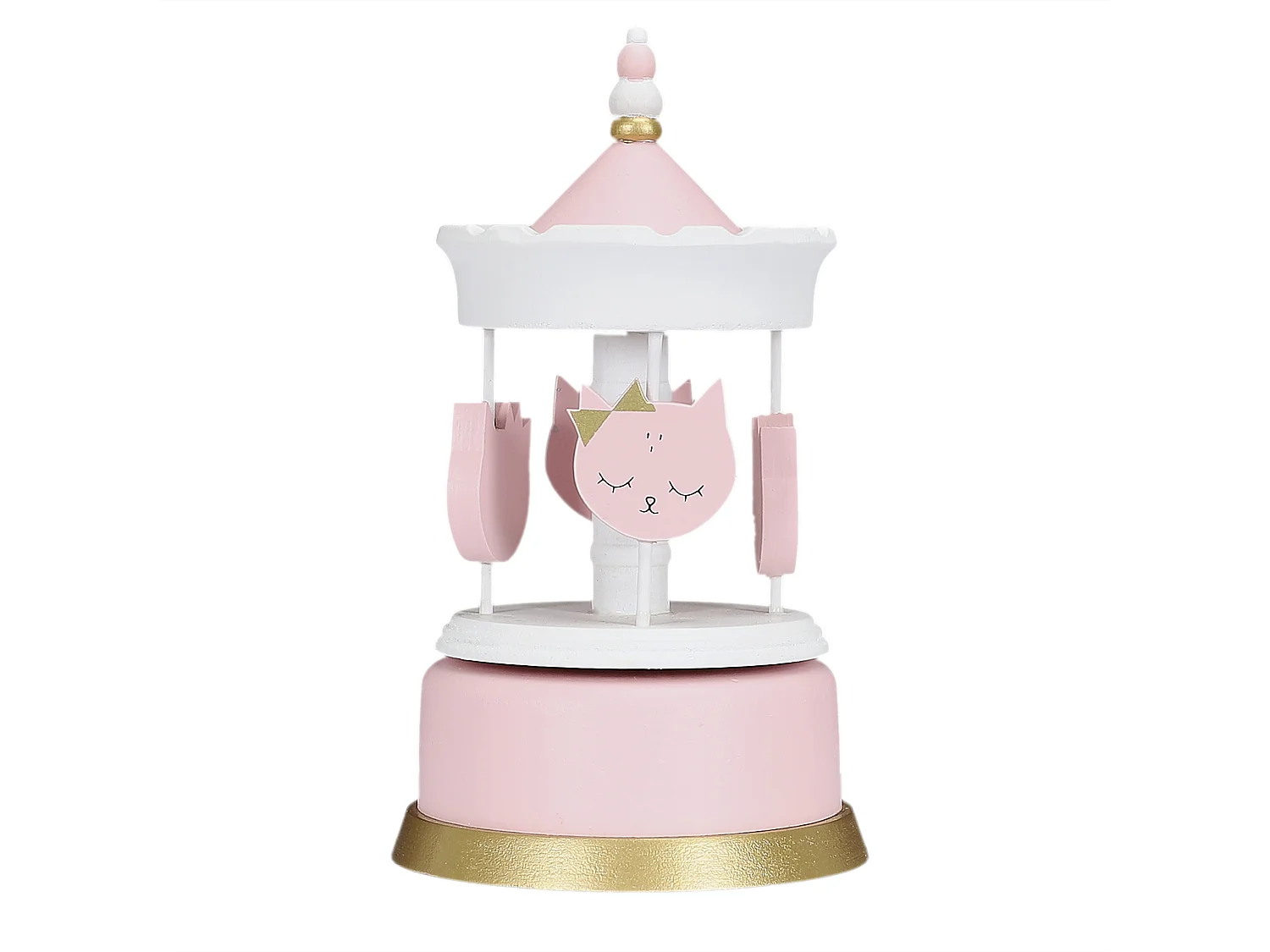 Carroussel musical en bois pour enfant