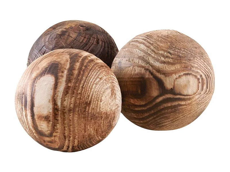 Boules en arbre à soie (lot de 3)