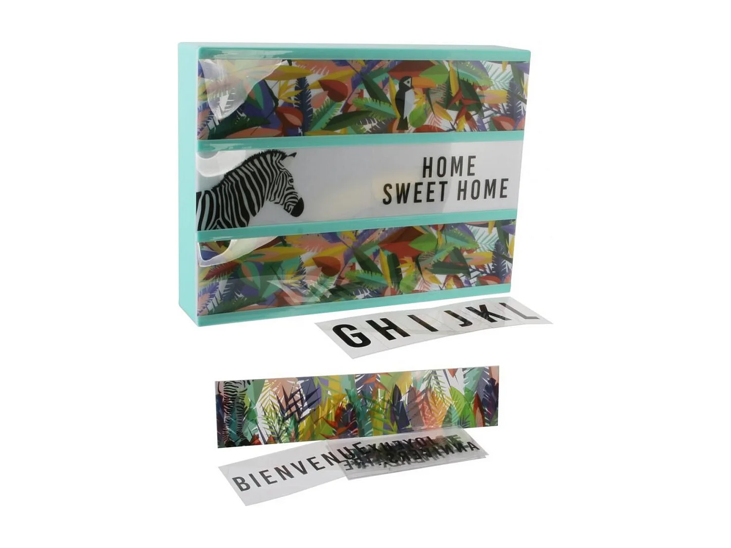 Boite lumineuse à message Exotique