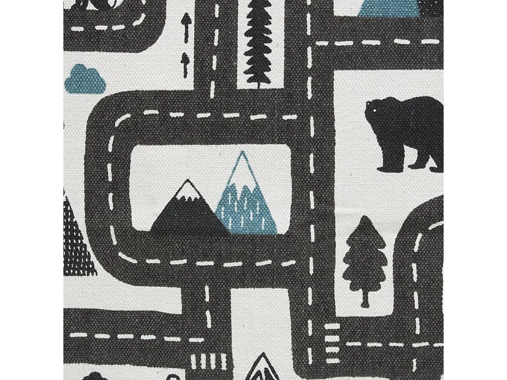 Alfombra infantil en algodón Road