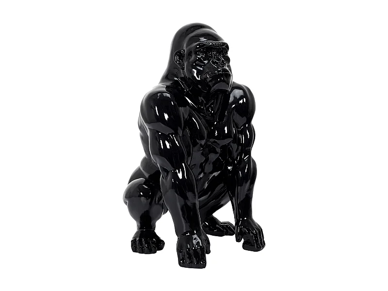 Gorille Noir Deco 46cm Noir