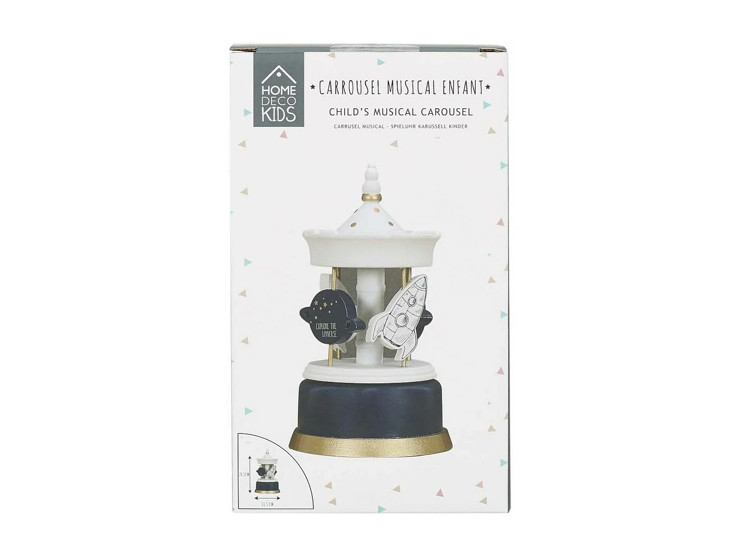 Carrousel Musical Enfant Garcon M12