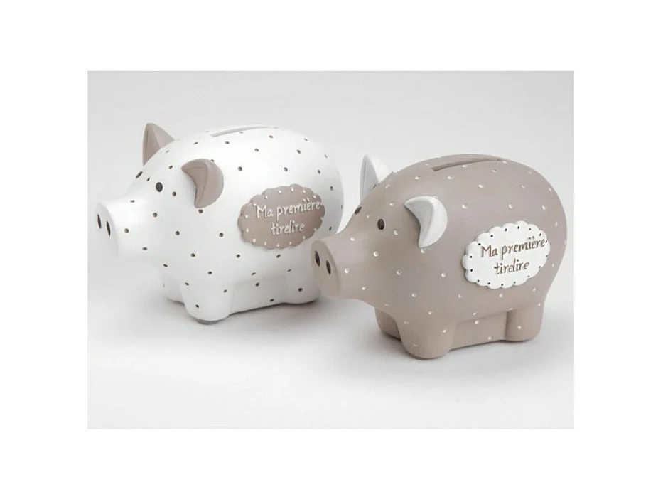 Cochon tirelire Ma première tirelire
