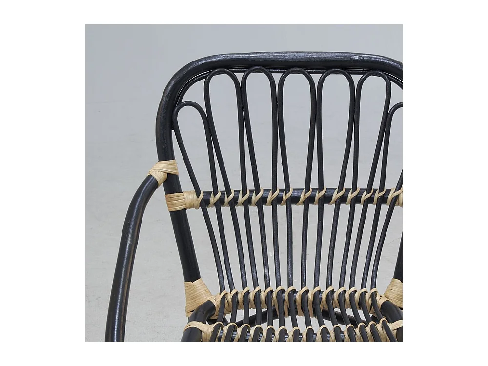 Chaise en rotin Backa