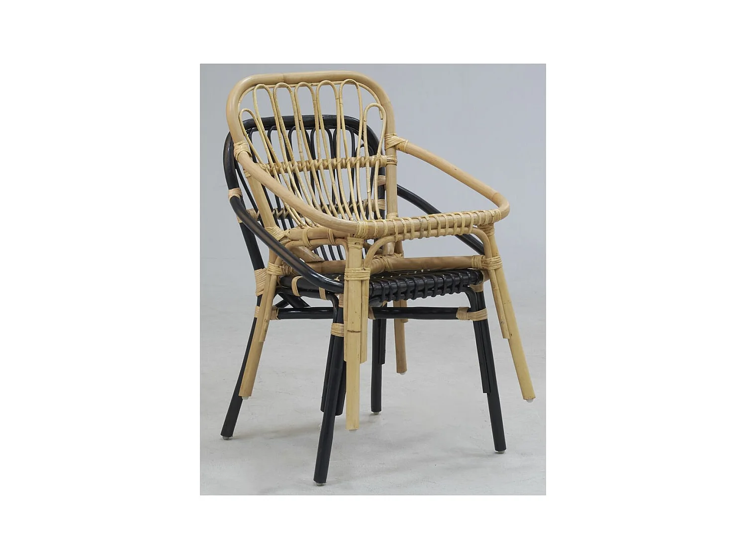 Chaise en rotin Backa