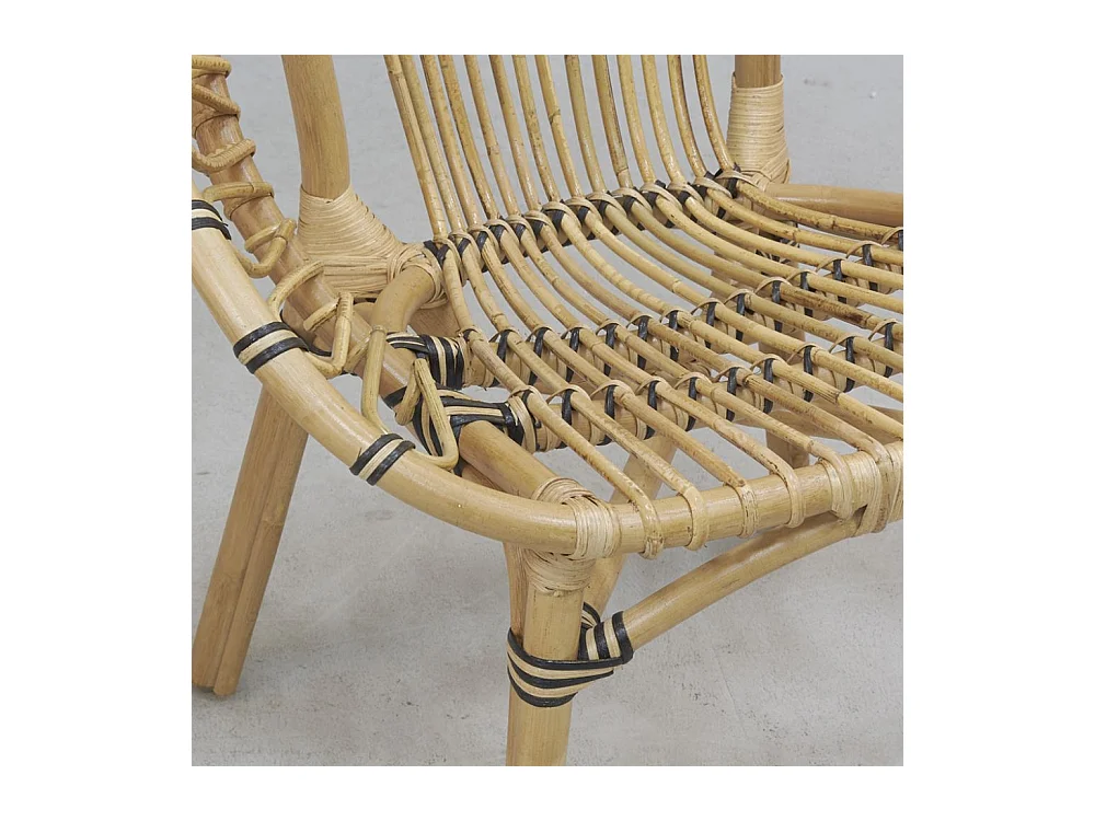 Fauteuil rond en rotin Jazz