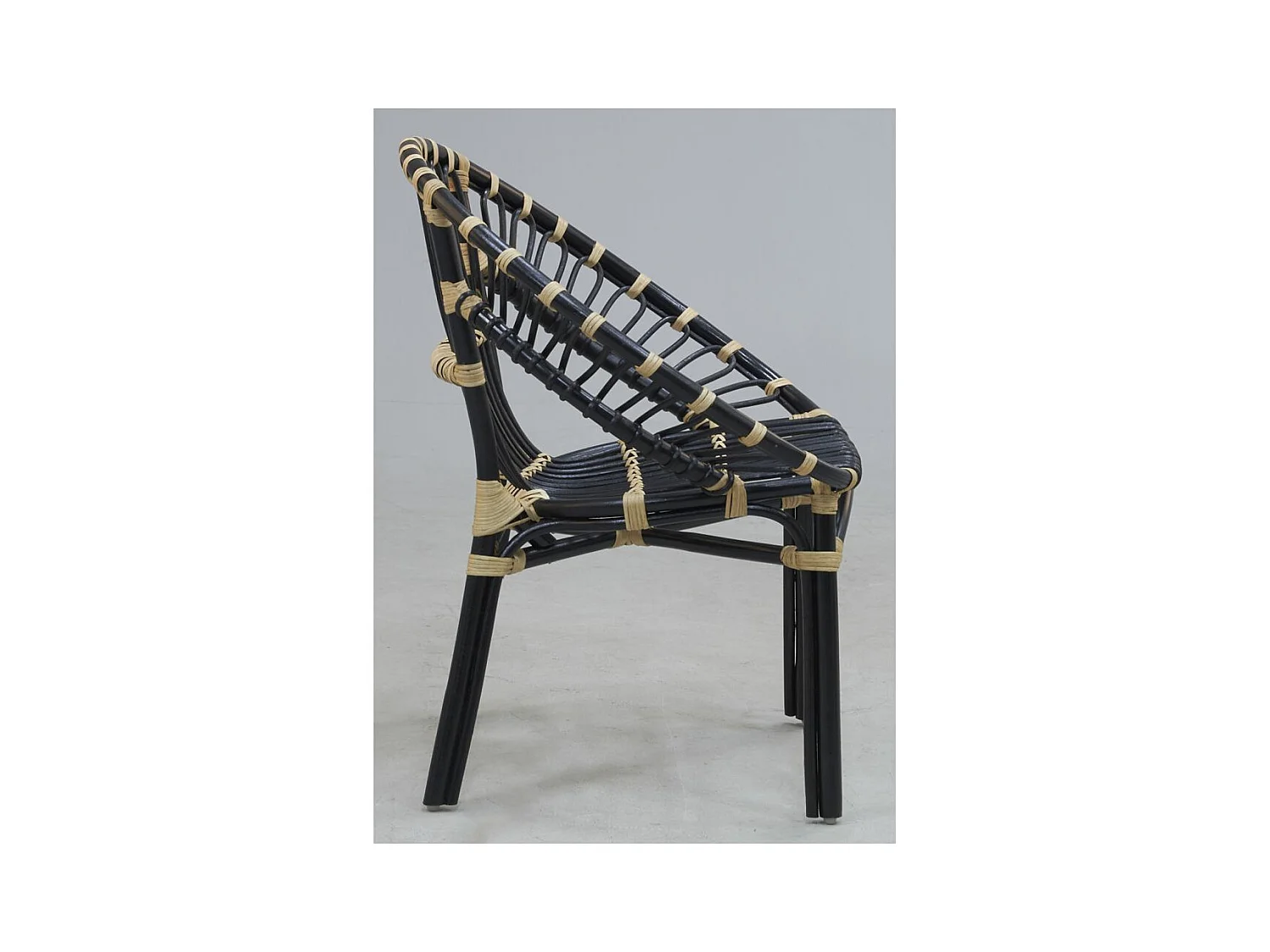 Fauteuil rond en rotin Jazz