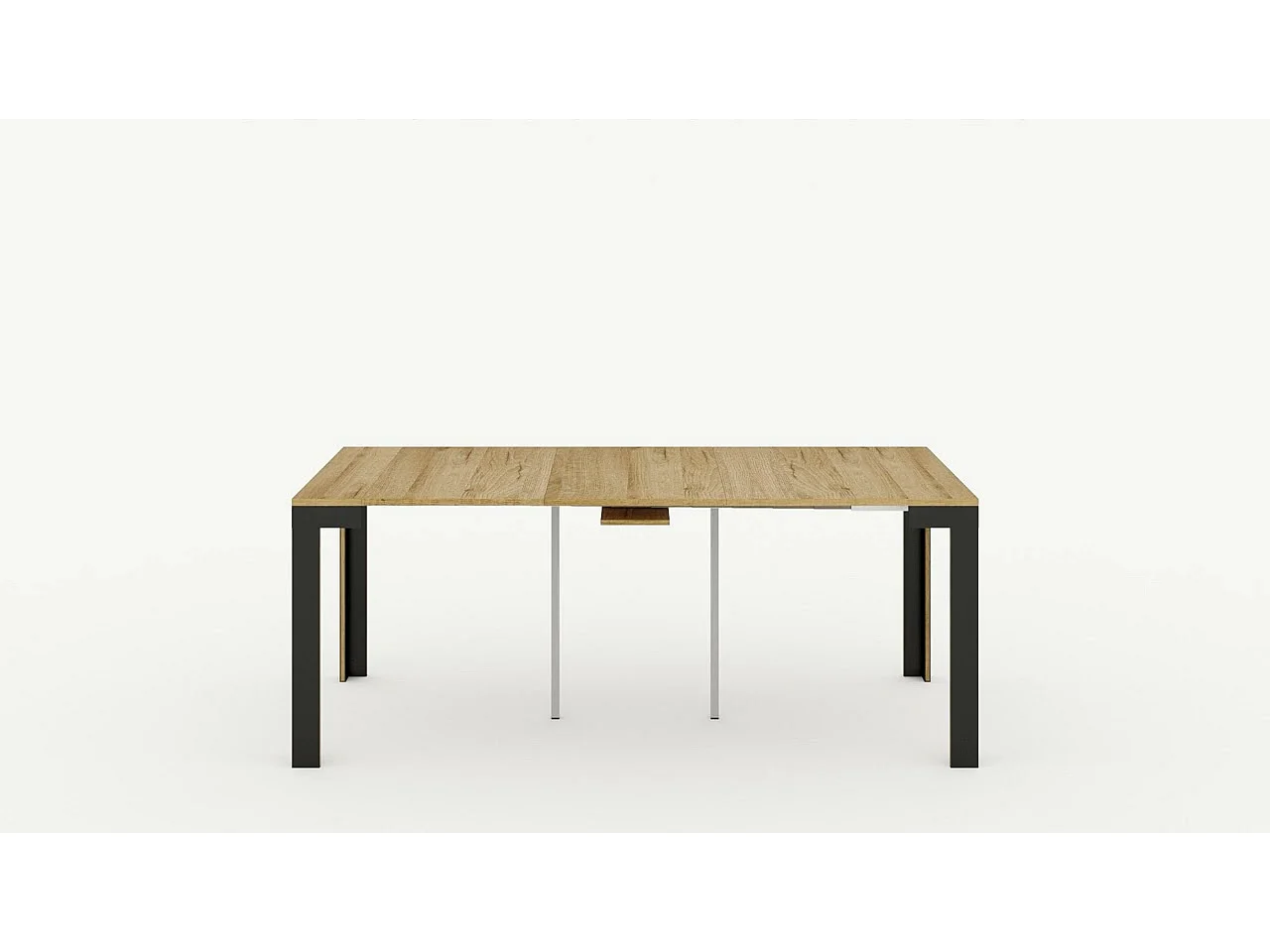 Consolle allungabile 90x40/300 cm Linea Evolution bianco frassino