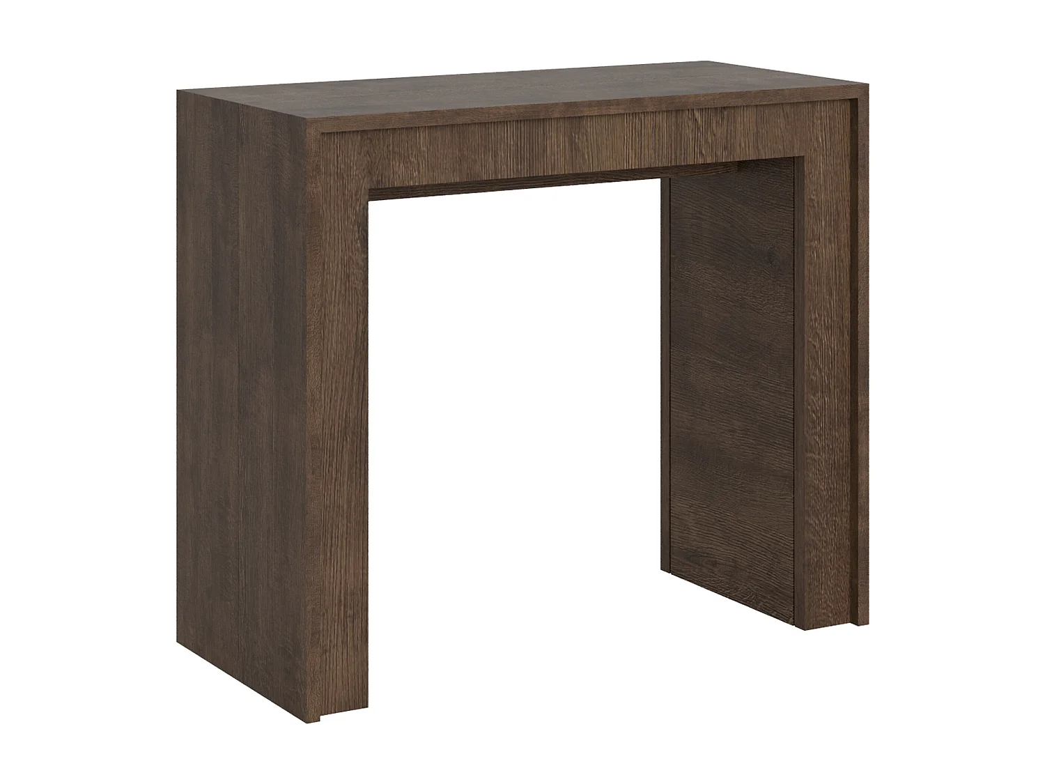 Console extensible 90x42/198 cm Mia Small Noyer