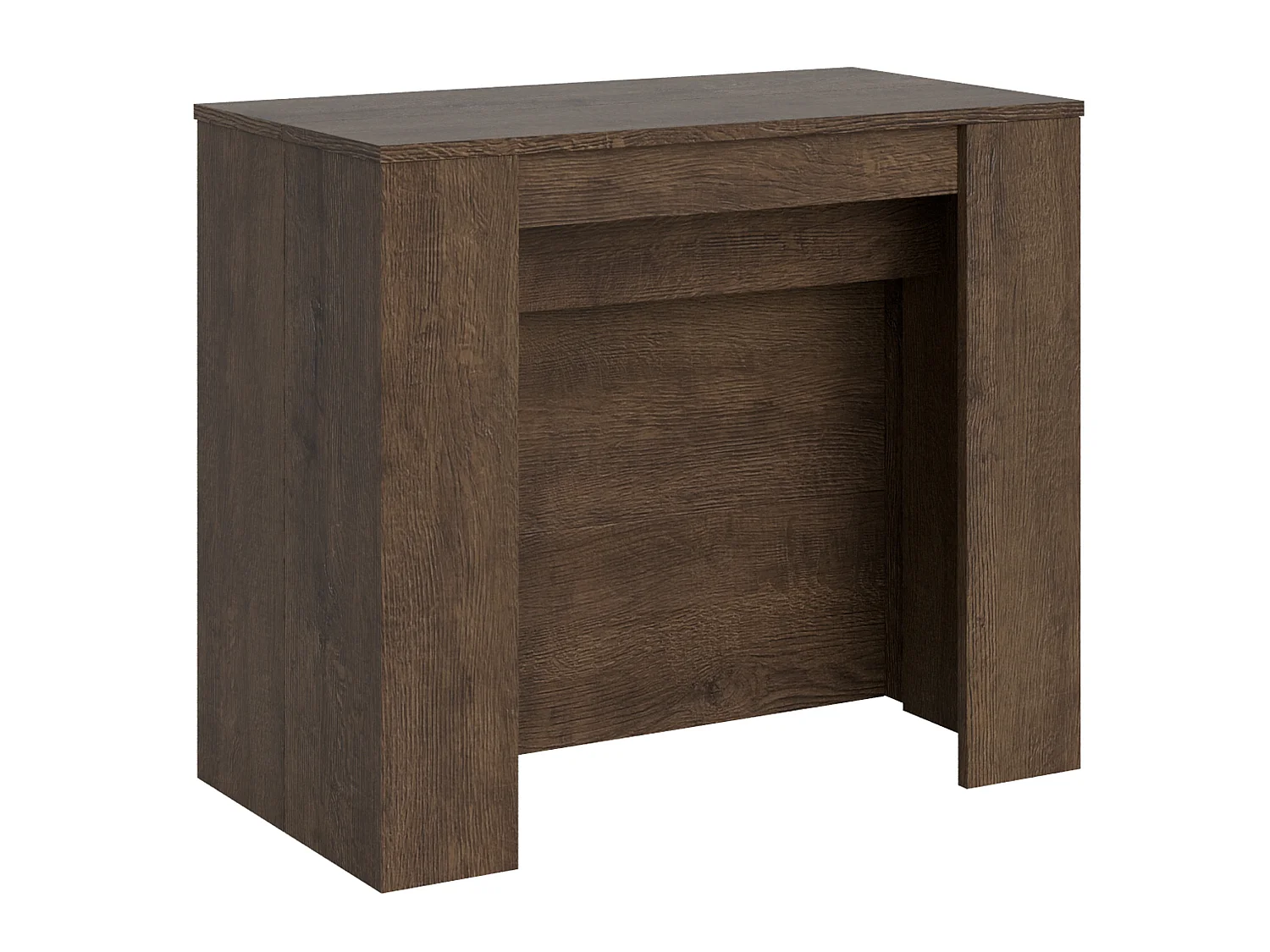 Konsola rozkładana 90x48/296 cm Venus Orzech wewnętrzne przedłużenia