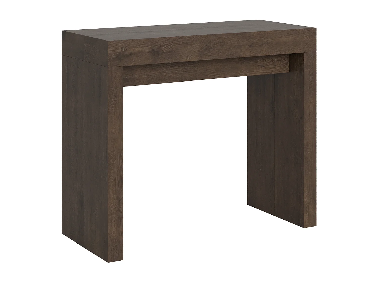 Uitschuifbare sidetable 90x40/196 cm Roxell Small walnoot