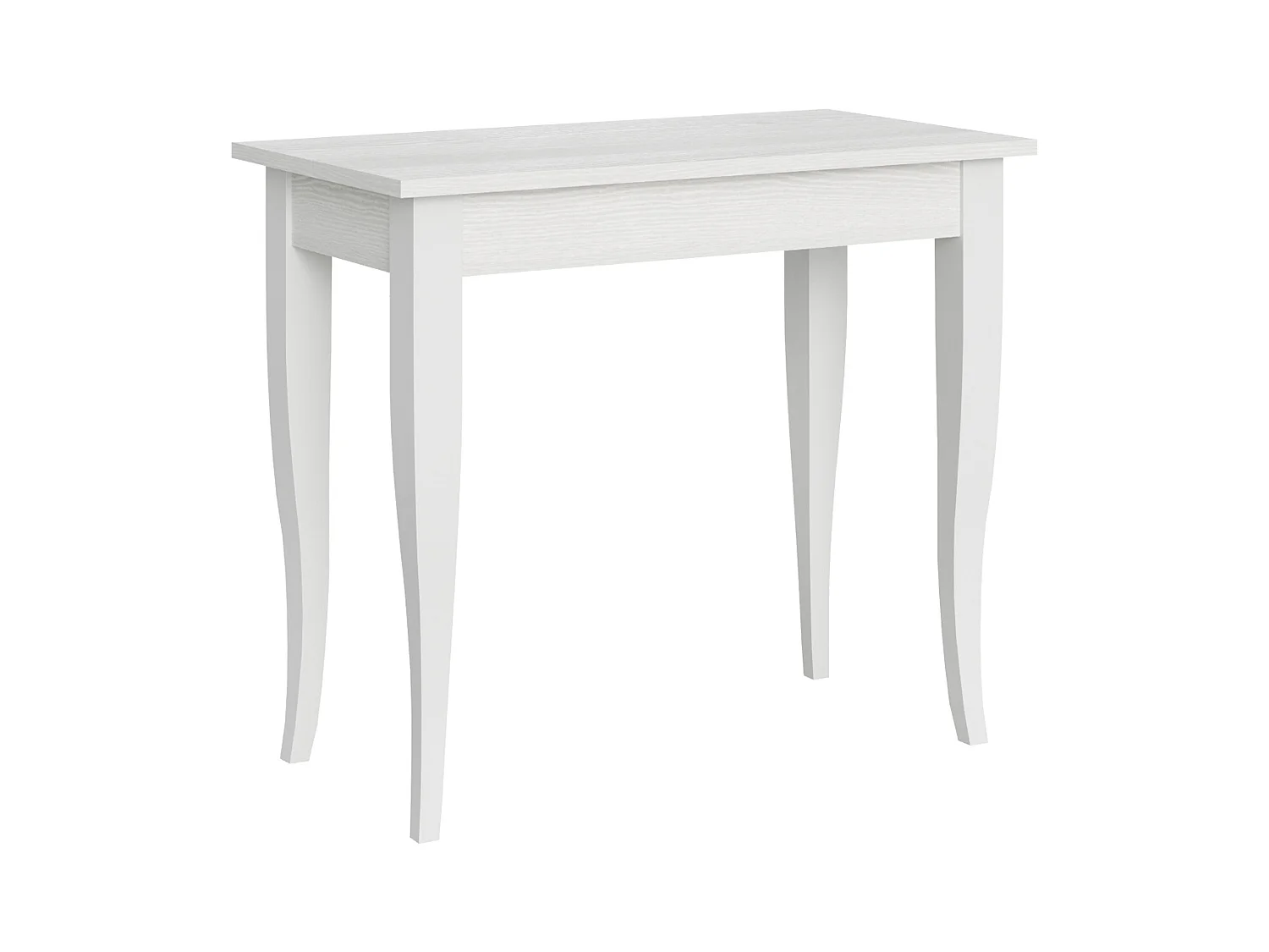 Ausziehbare Konsole 90x48/204 cm Sabola Small White Ash