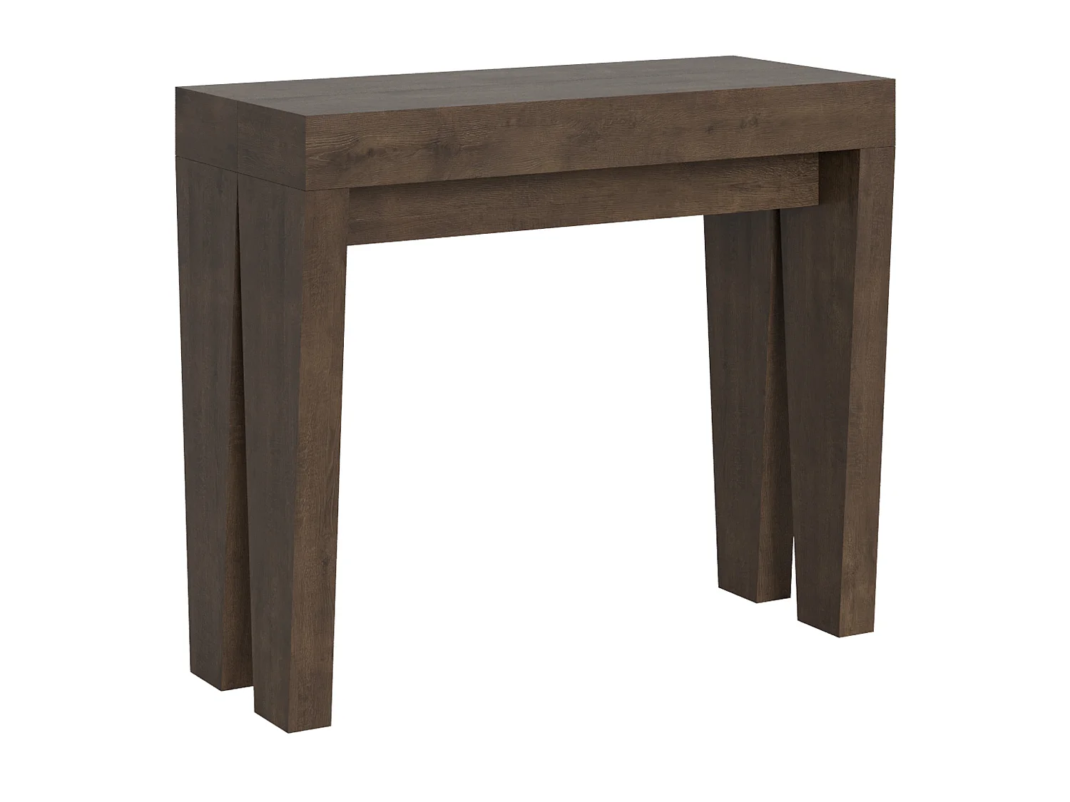 Console extensible 90x40/196 cm Spimbo Small noyer
