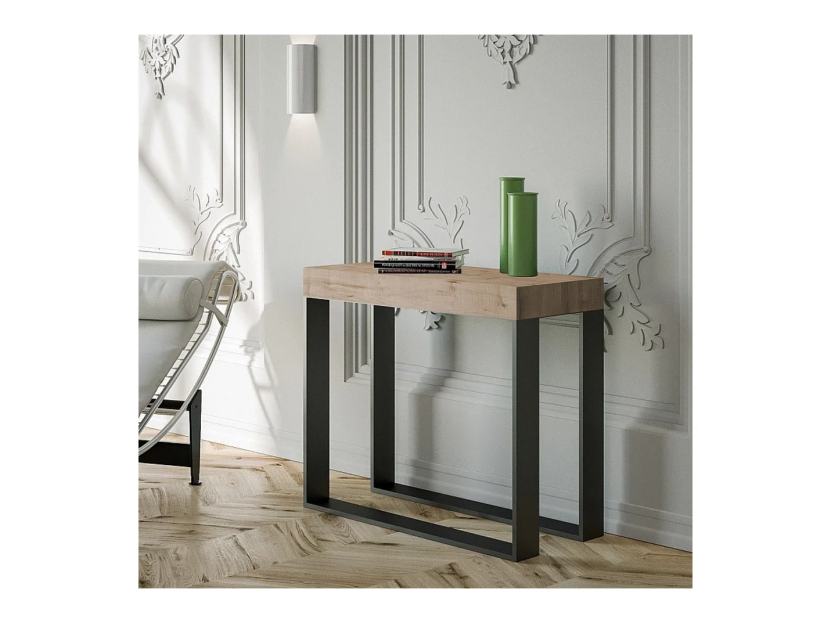 Consolle allungabile 90x40/196 cm Elettra Small quercia natura