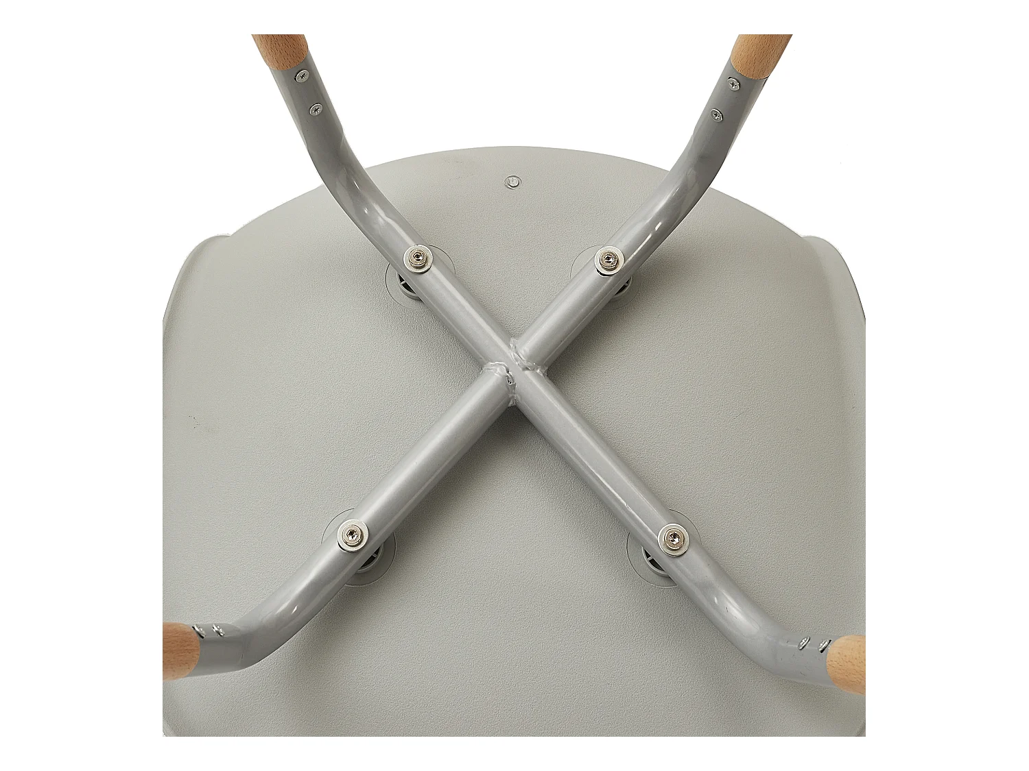 Chaise Scandinave Phenix Gris - Lot De 4 Gris