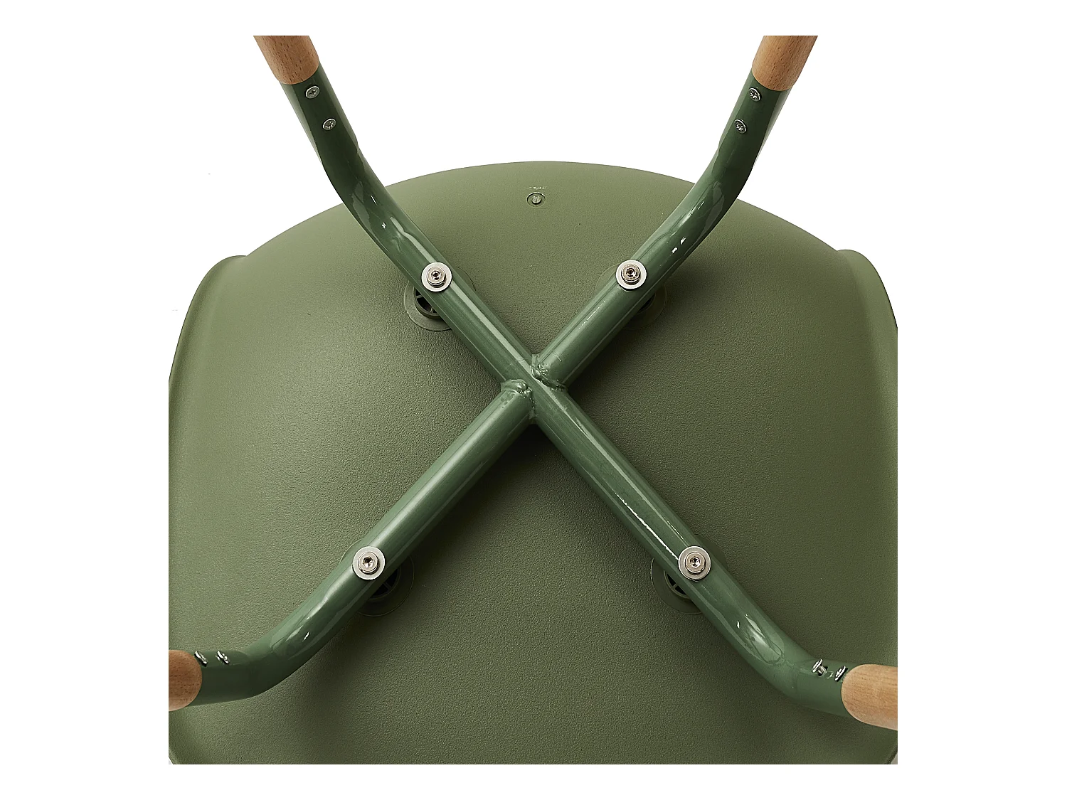 Chaise Scandinave Phenix Vert - Lot De 4 Vert