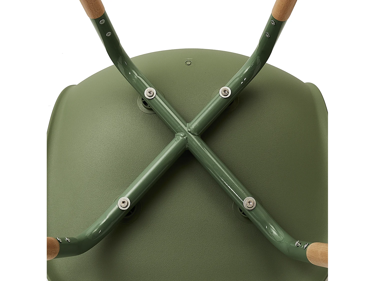 Chaise Scandinave Phenix Vert - Lot De 4 Vert