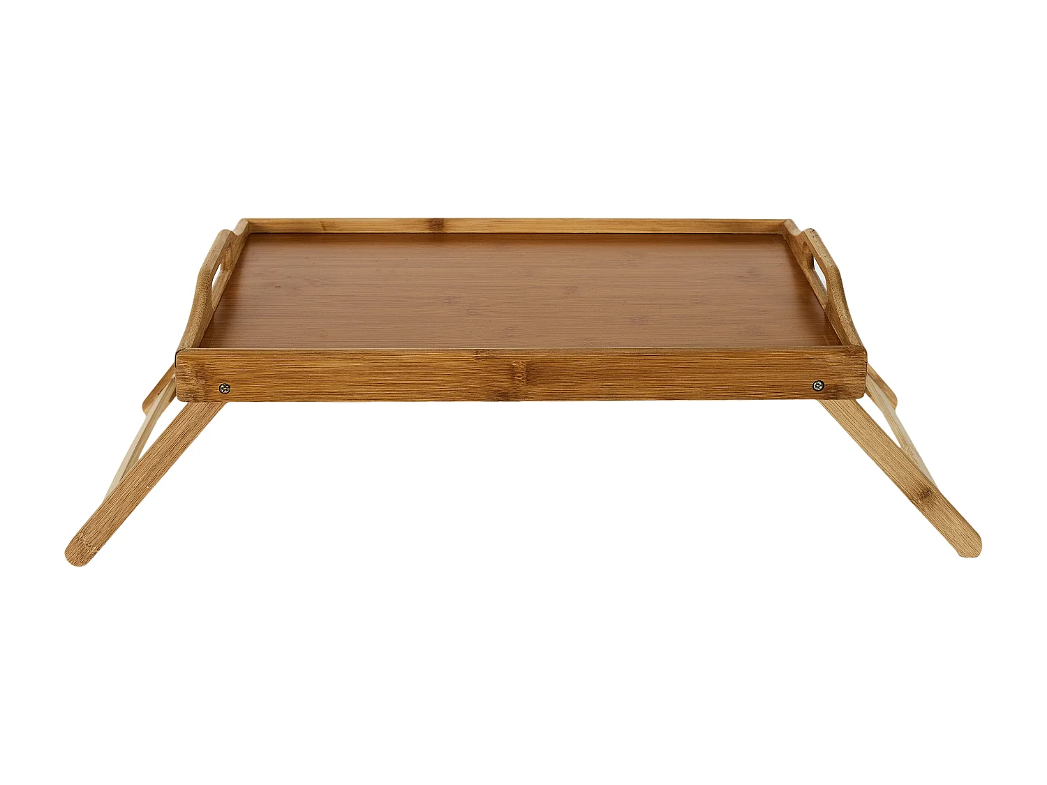 Plateau Depliant Bambou Marron