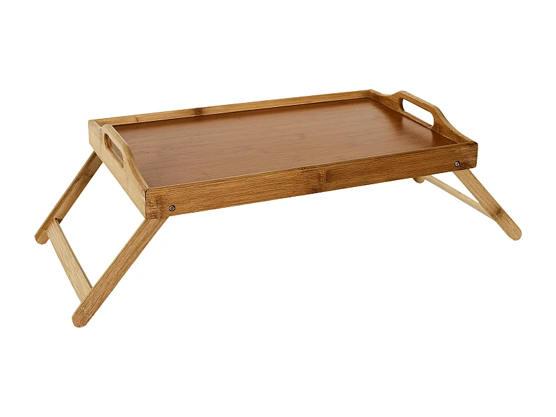 Plateau Depliant Bambou Marron