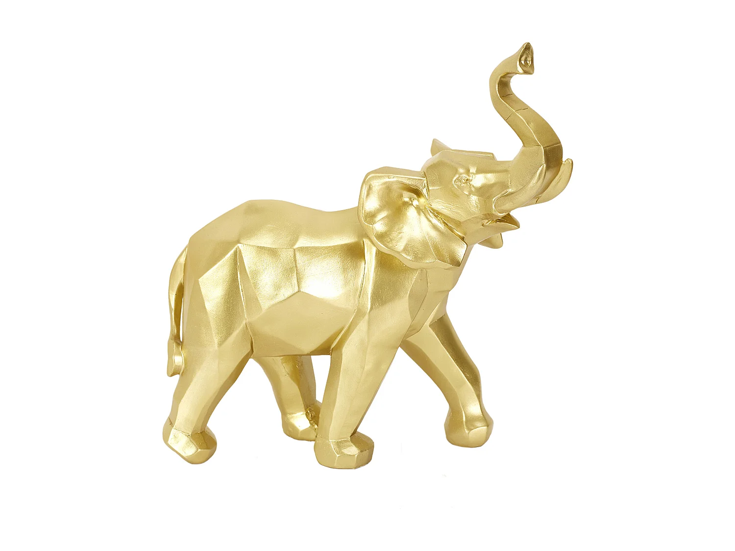 Elephant Origami Dore H30cm Or