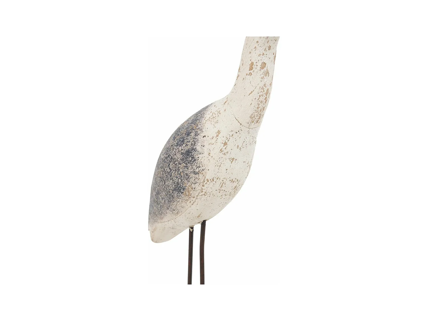 Oiseau en bois sur socle 33 x 46 cm