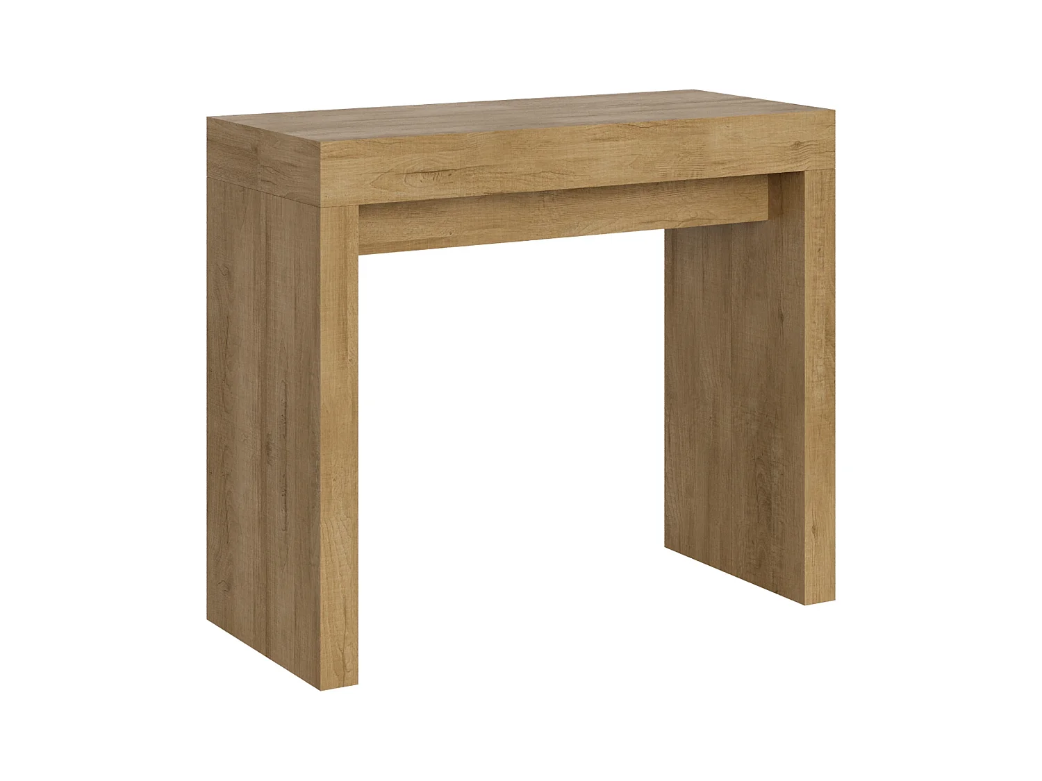 Mesa consola extensível 90x40/300 cm Roxell Carvalho Natural