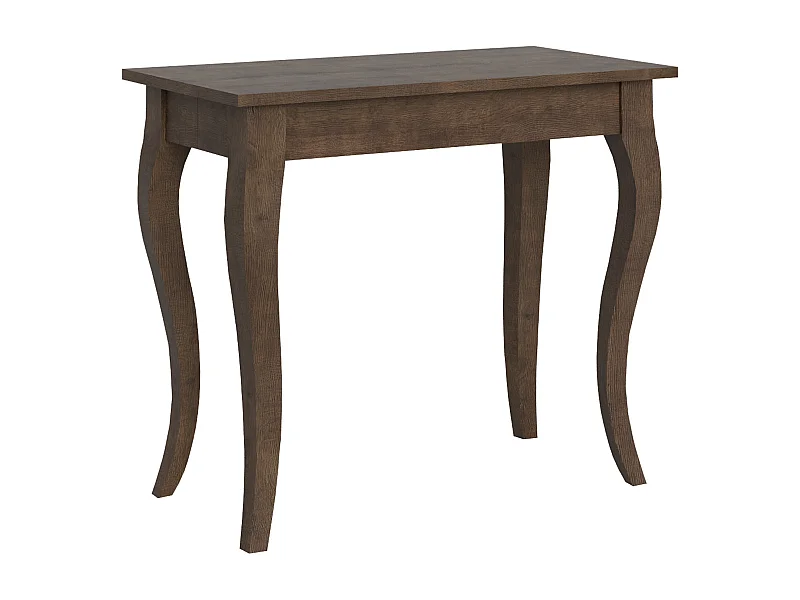 Mesa consola extensível 90x48/204 cm Olanda Small Nogueira