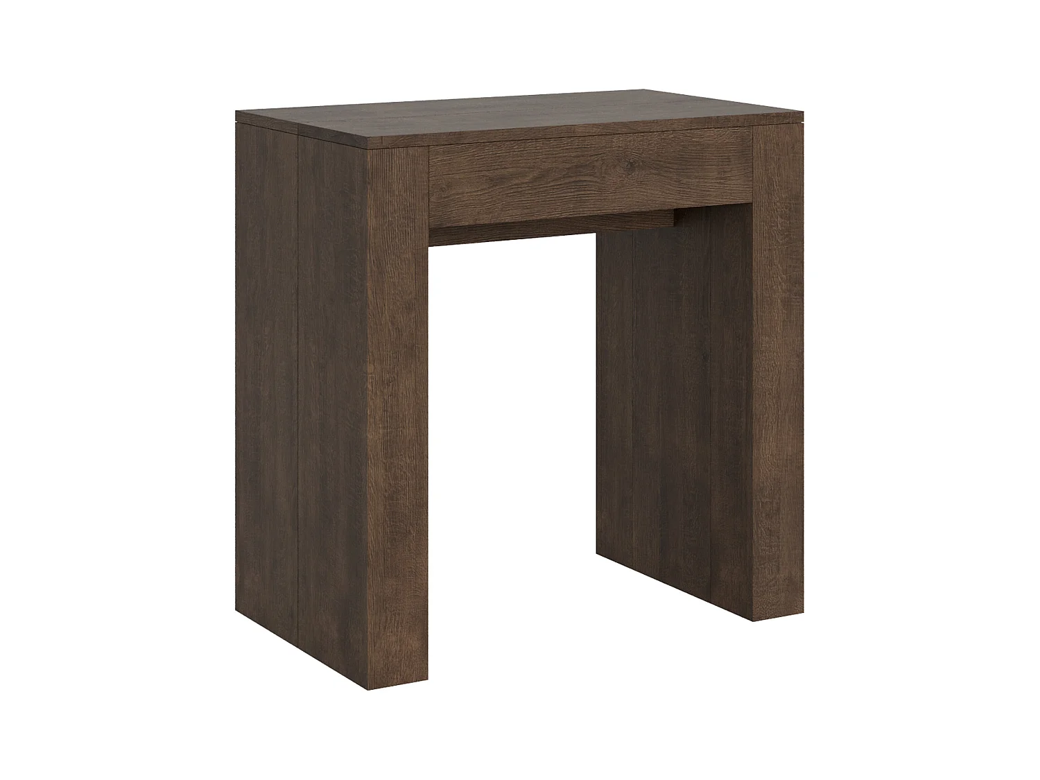 Console extensible 78x47/299 cm Allin Noyer rallonges internes