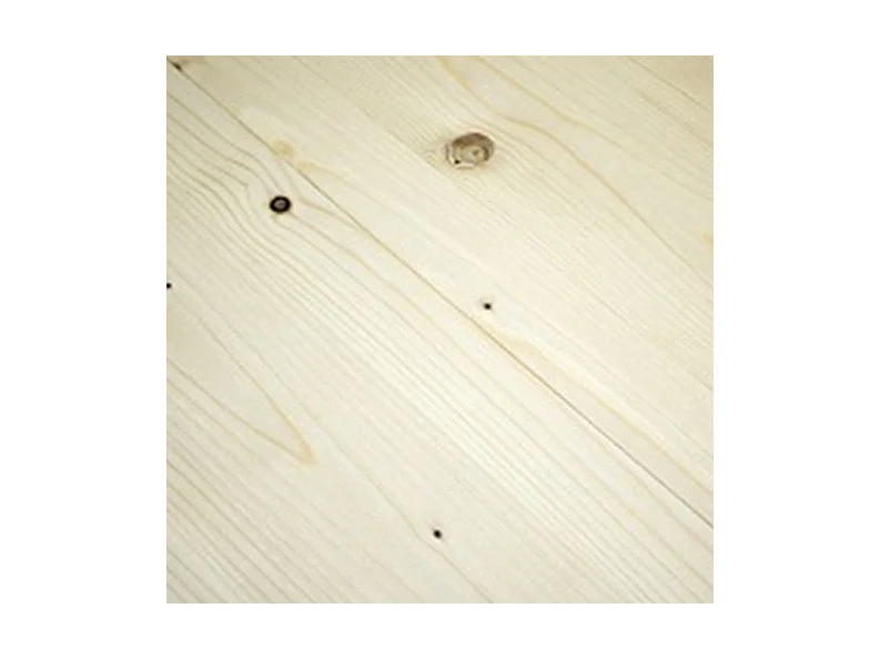 Consola extensible de madera maciza clara con patas de acero antracita de 40 a 190 cm Kanel - Premium-Versión Premium