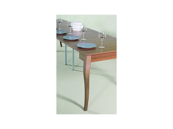 Consolle allungabile 90x48/308 cm Olanda noce