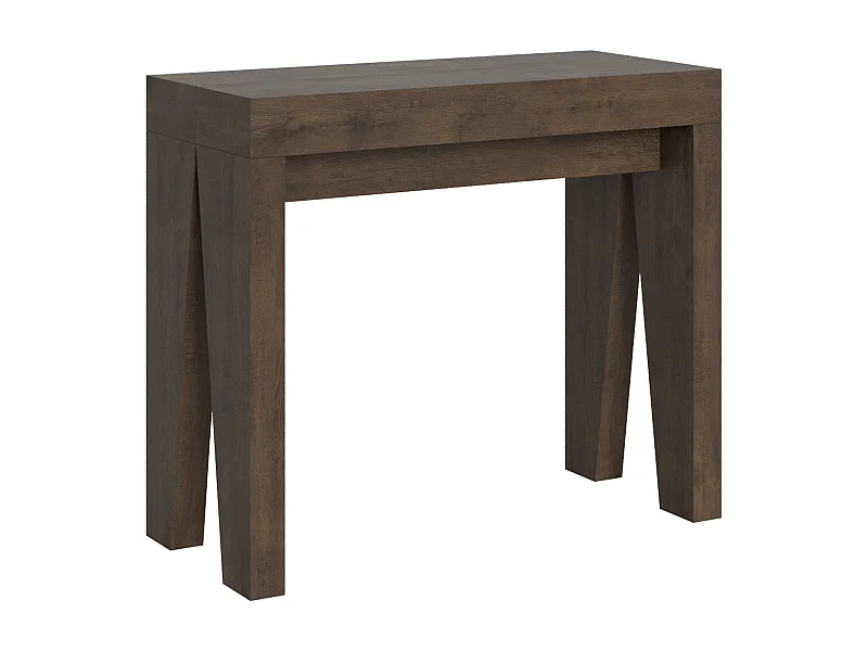 Ausziehbare Konsole 90x40/300 cm Naxy Noce