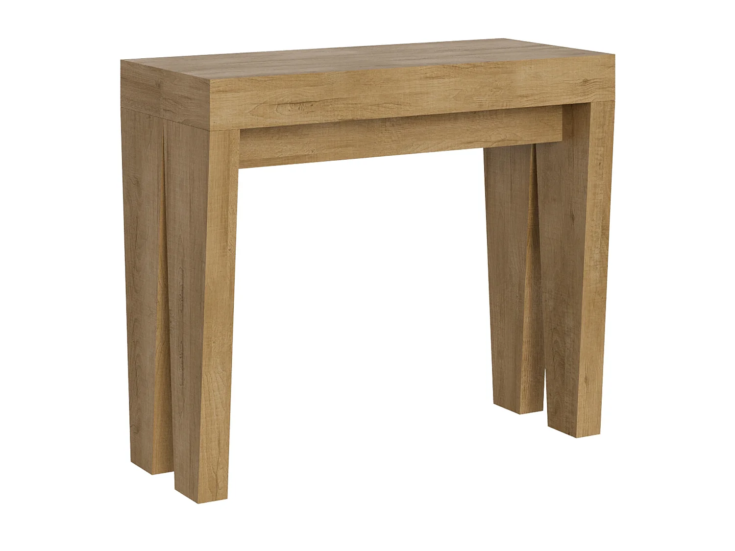 Console extensible 90x40/196 cm Spimbo Small chêne nature