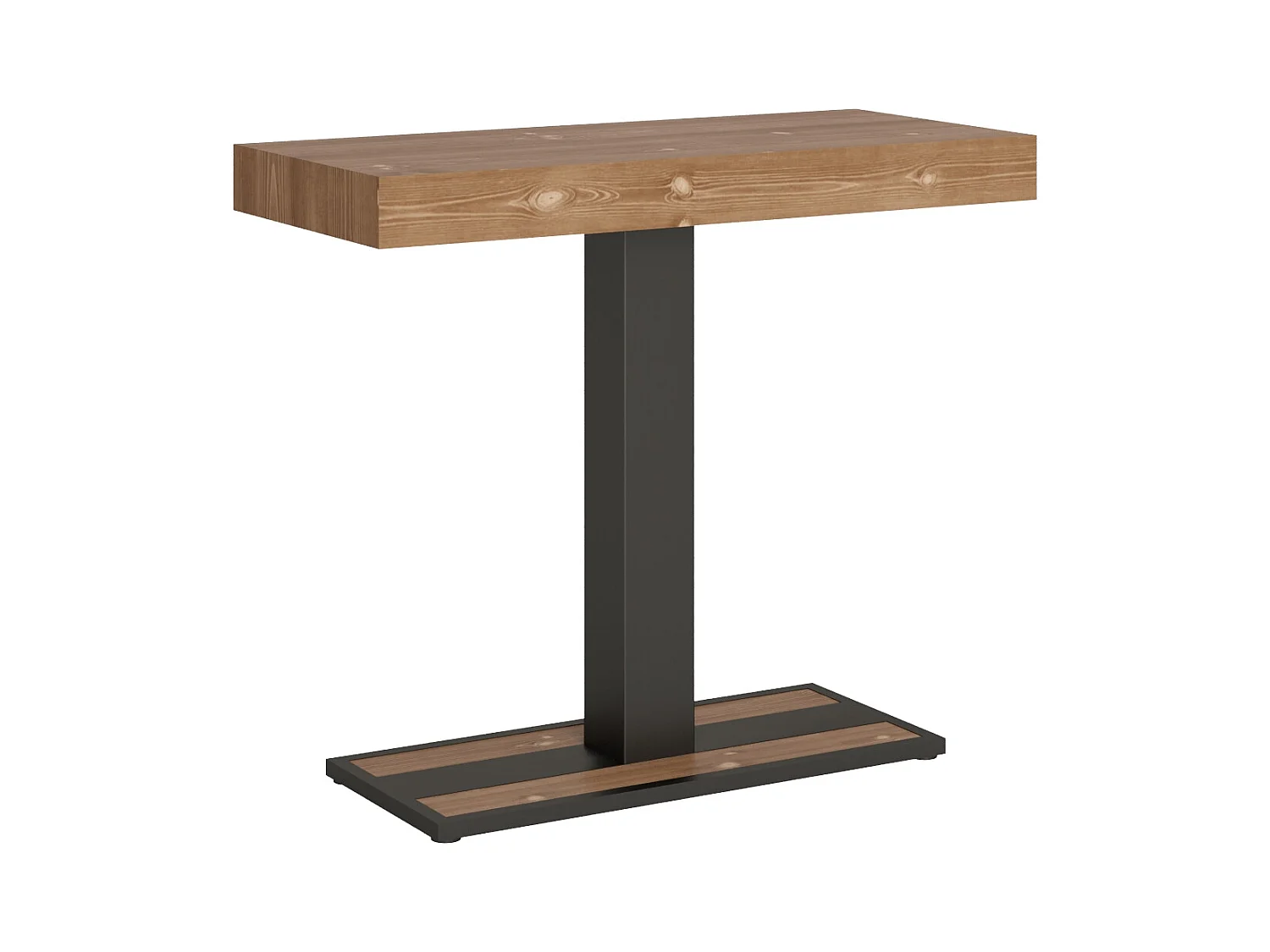 Console Mimosa Small Sapin Teinté cadre Anthracite
