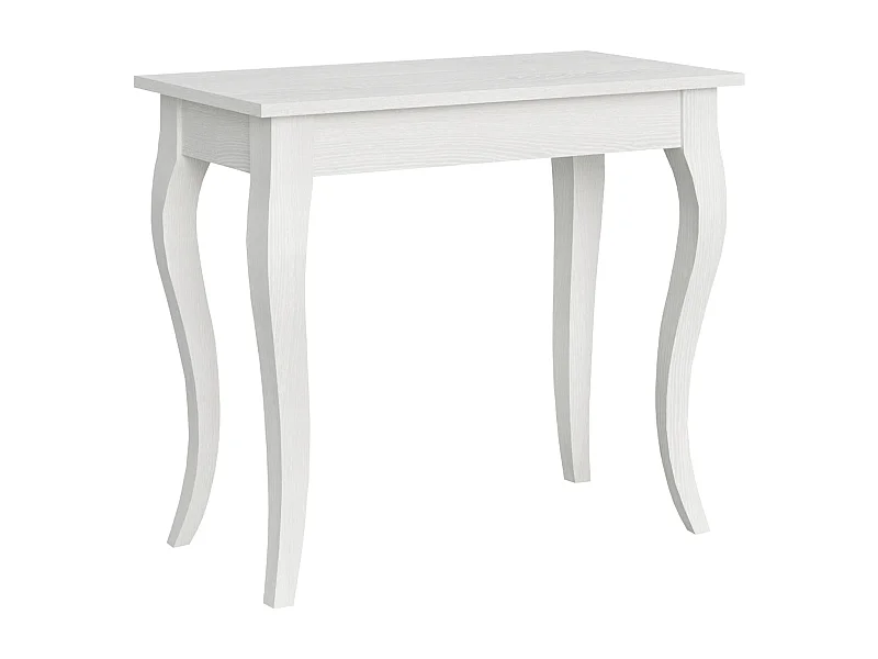 Console extensible 90x48/308 cm Olanda Frêne Blanc
