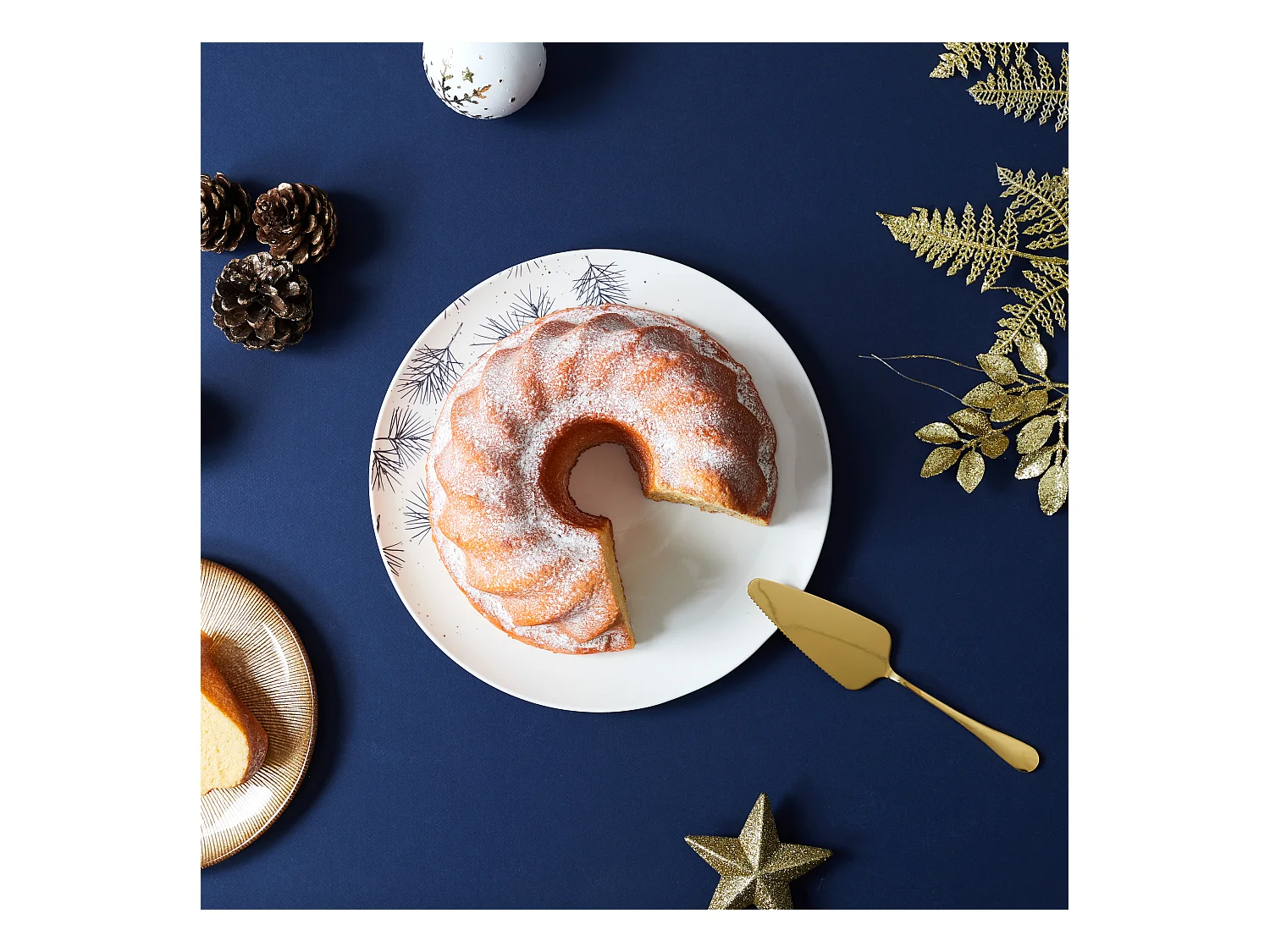 Plat A Tarte Et Pelle Doree Blanc