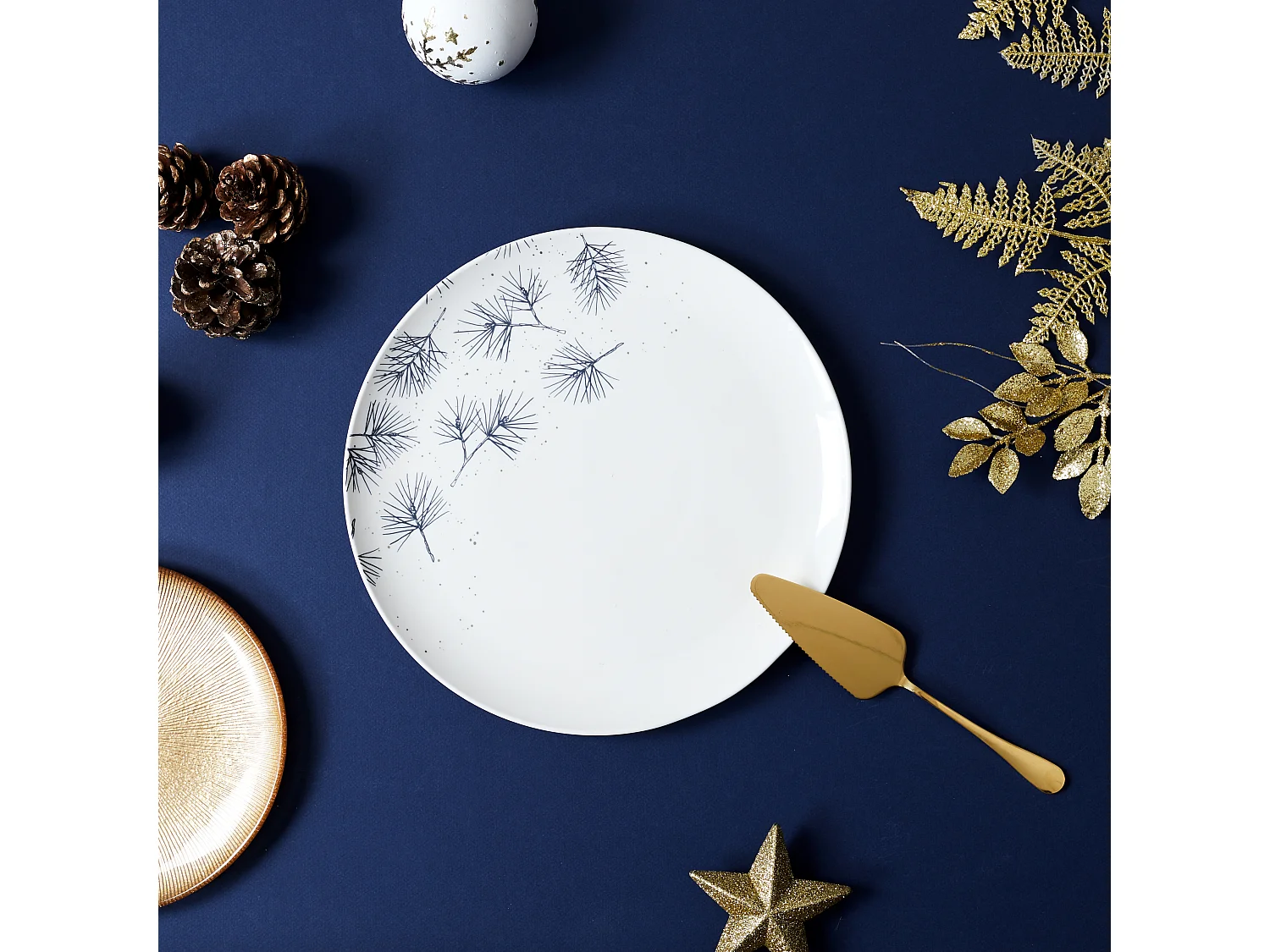 Plat A Tarte Et Pelle Doree Blanc