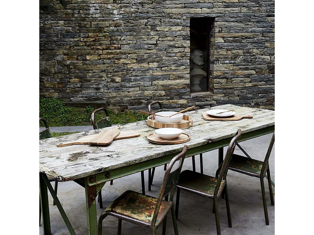 Planche de présentation en bois d'acacia 64 x 18 cm