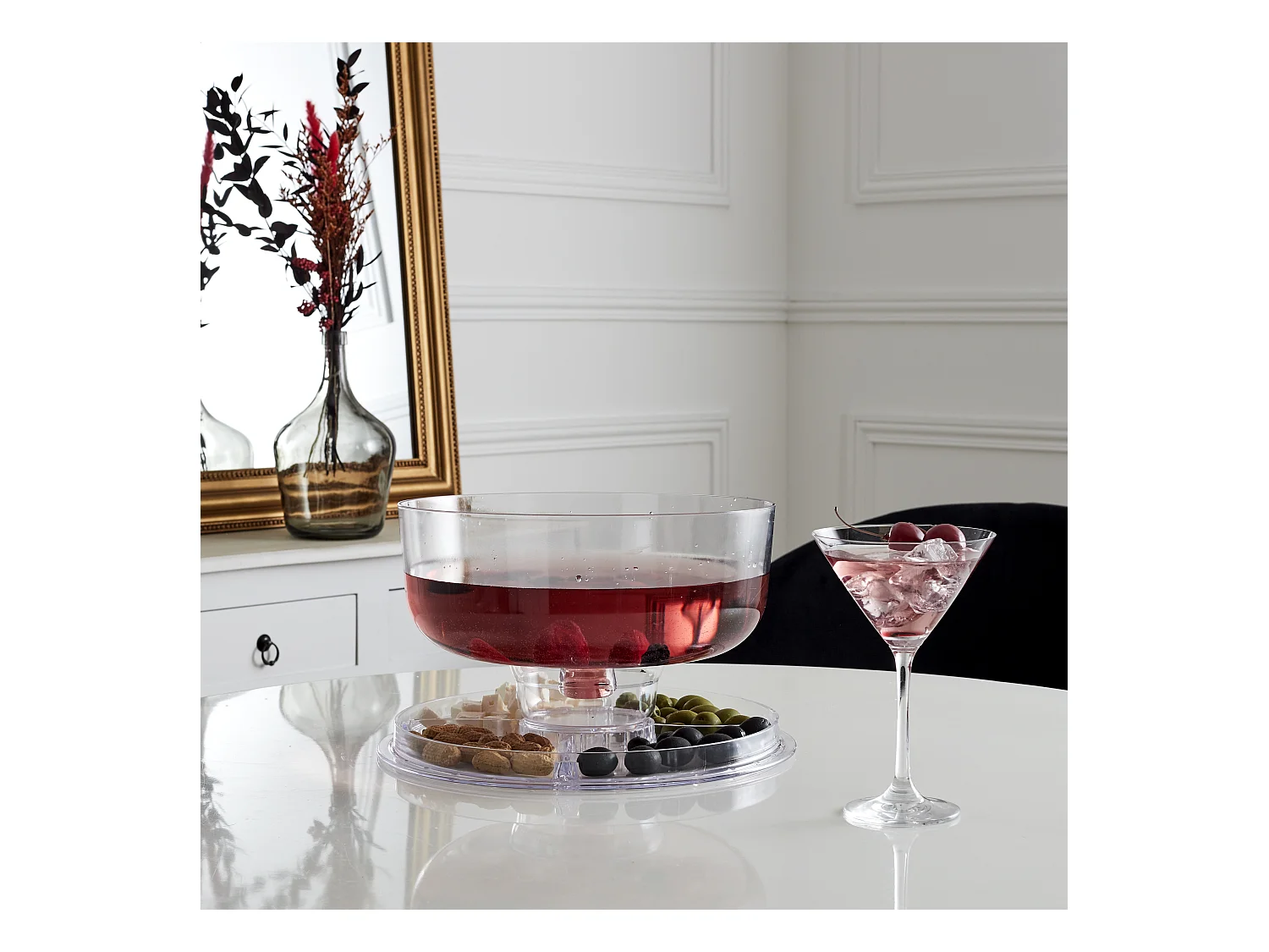 Presentoir Multifonction 4en1 Transparent