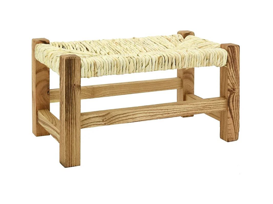 Fußhocker aus Buchenholz