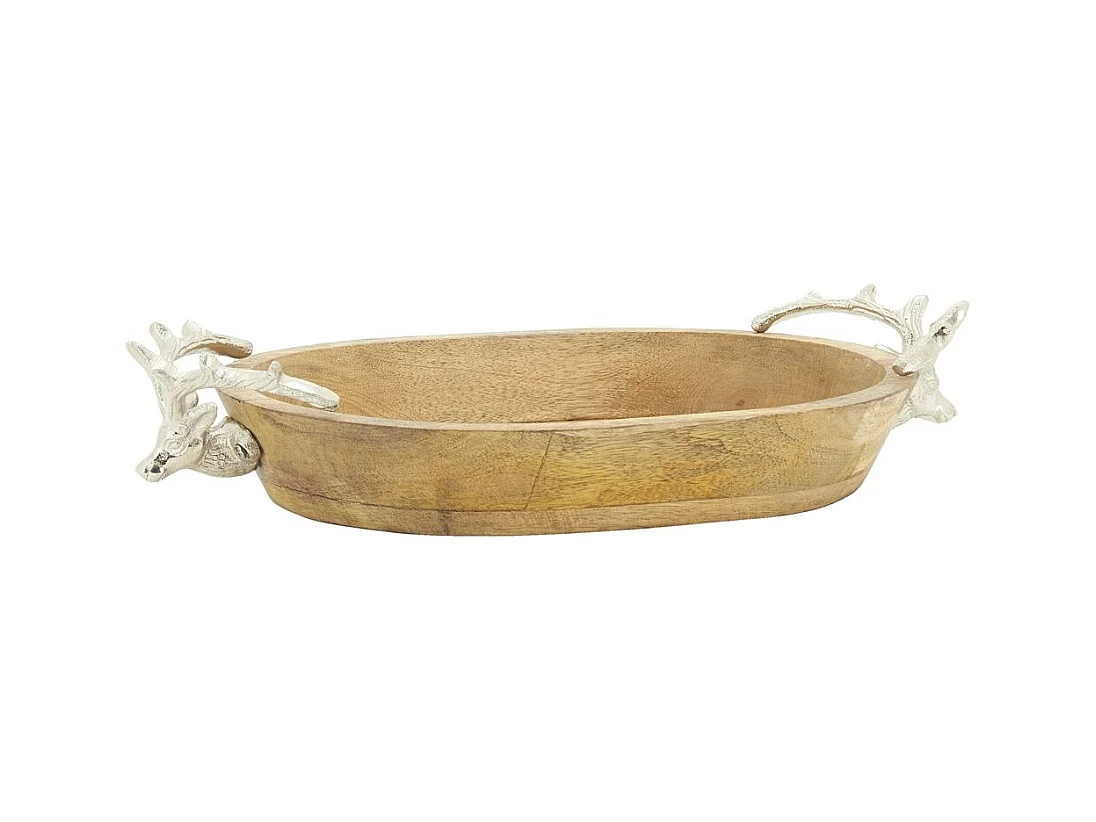 Corbeille Cerfs en manguier