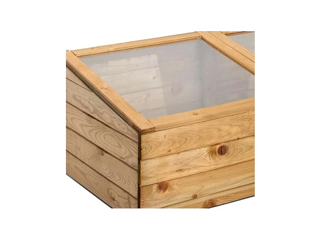 Petite serre de jardin en bois