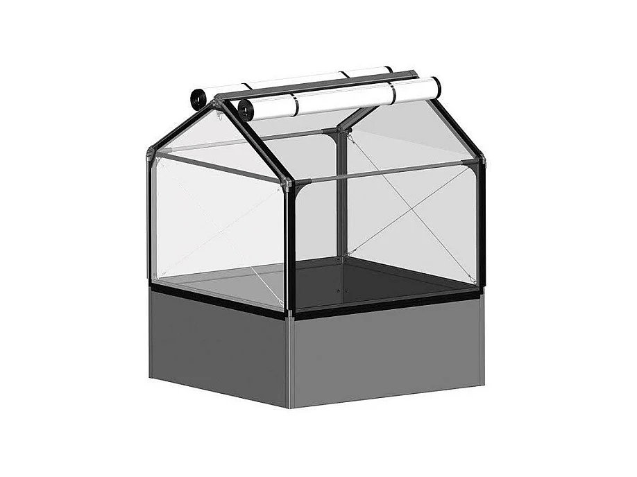 Carré potager premium avec serre Basic air Longueur 120 cm