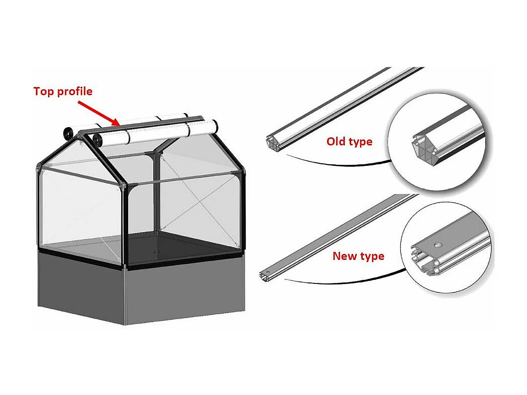 Extension de potager GrowCamp 50cm 650 Litres