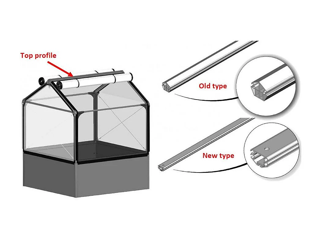 GrowCamp Estensione per orto 50cm 650 Litri