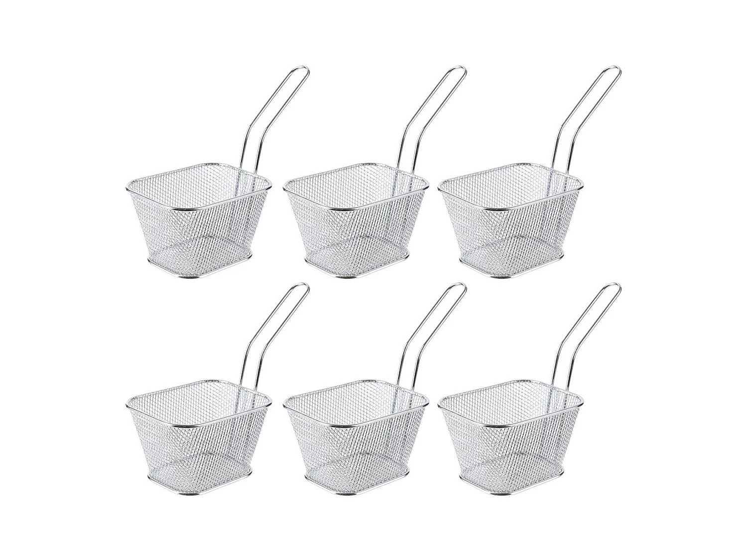 Cestino di presentazione delle patatine (Set di 6)