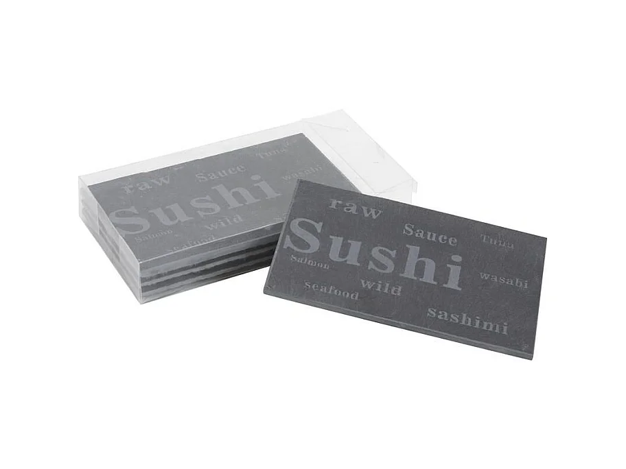 4 ardoises à sushis