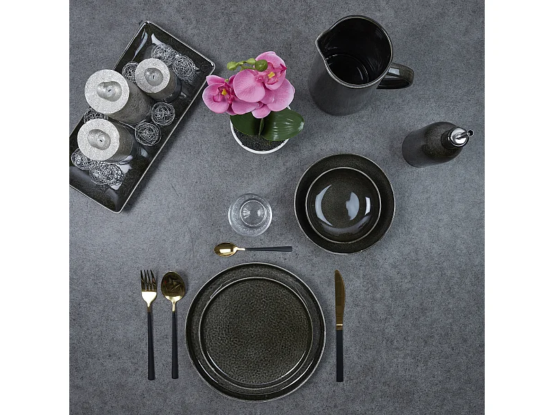 Bouteille Huile Vinaigre Tokyo 40cl Noir