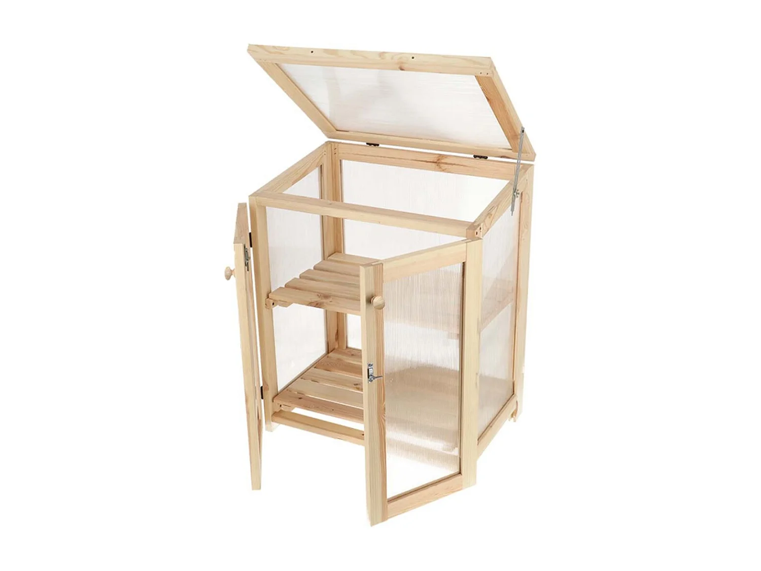 Serre en pin naturel Texel Hauteur 85 cm